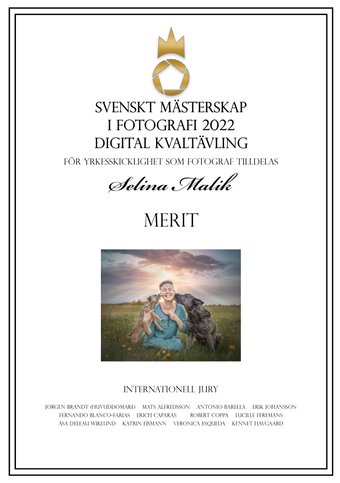 Merit - digital kvaltävling i SM i fotografi, Selina Malik